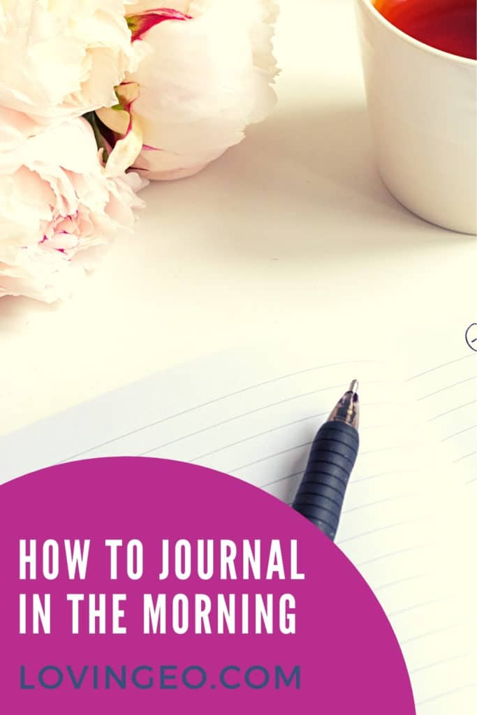 How to Journal In The Morning